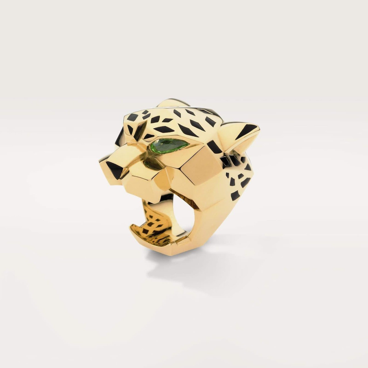 Cartier Panthère Ring Yellow Gold Size 52